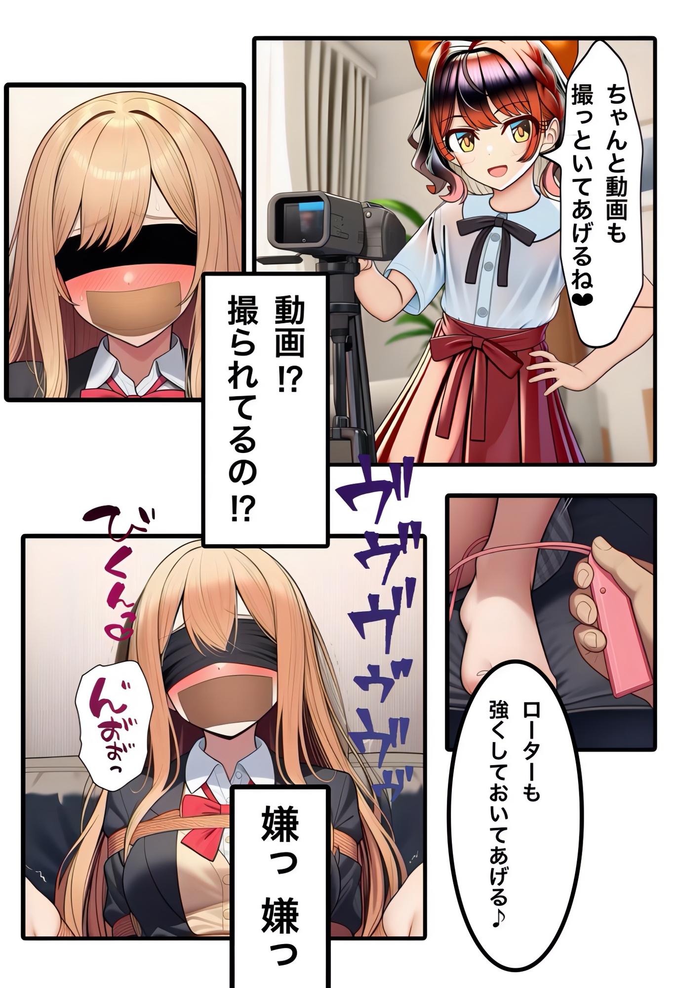 舞ちゃんと強気な女の子