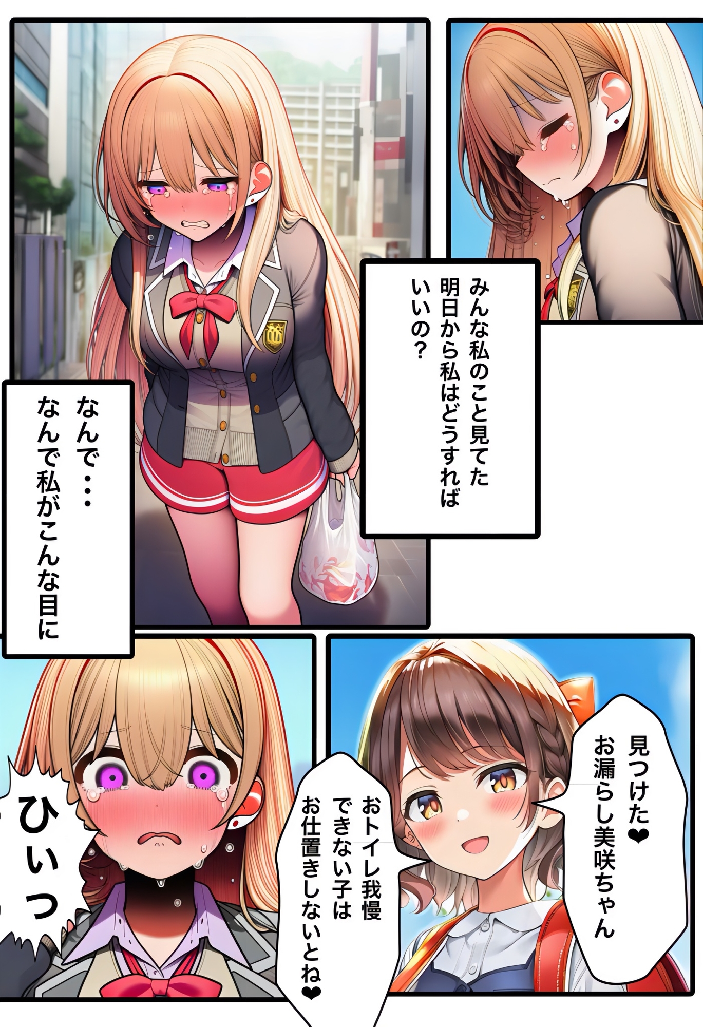 舞ちゃんと強気な女の子