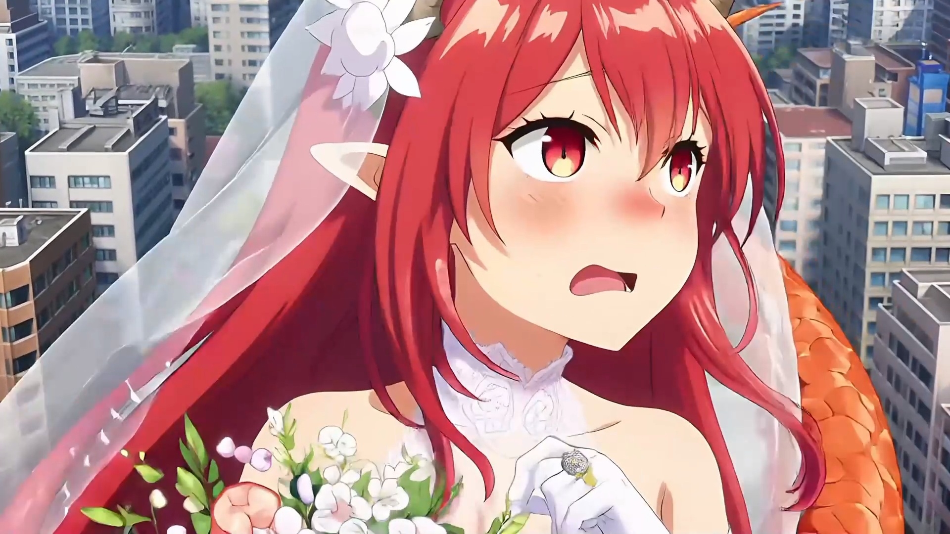 【超自信作！】ウルトラ巨大娘くしゃみアニメーション！/ Ultra Giantess Sneeze Animation!