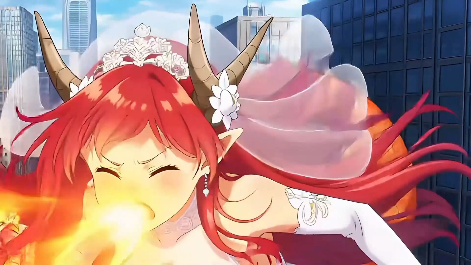 【超自信作！】ウルトラ巨大娘くしゃみアニメーション！/ Ultra Giantess Sneeze Animation!