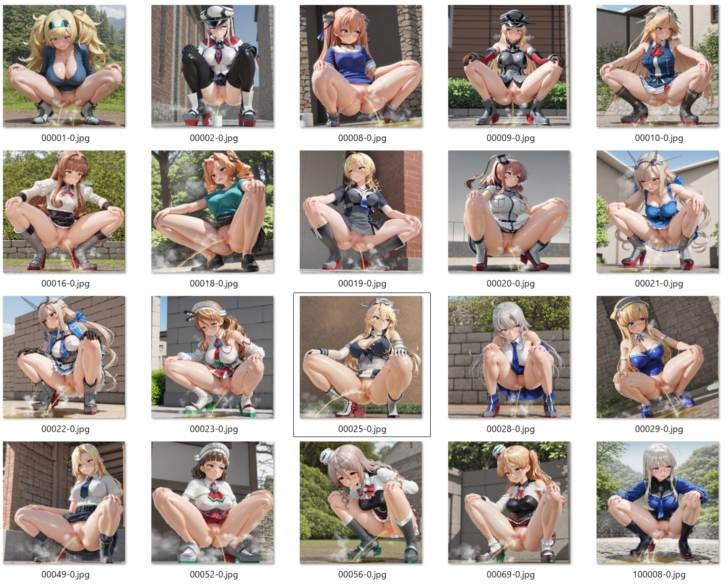 艦◯れ放尿集参 外国艦編