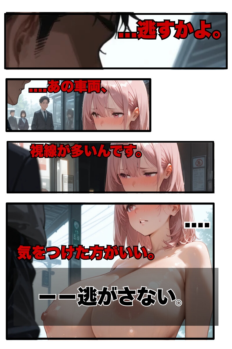 【透過能力】満員電車で超乳女を助けたフリをして裏切った話