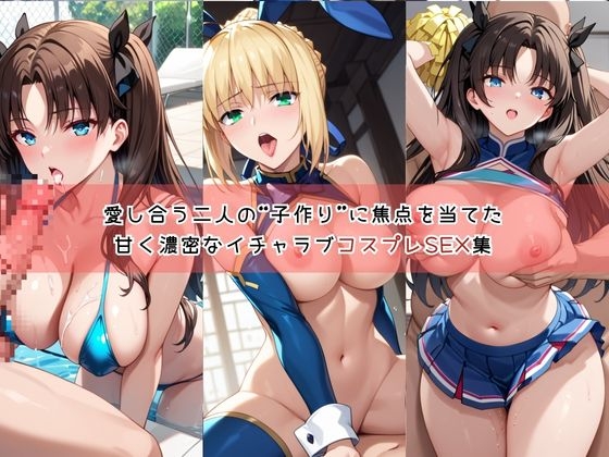 【コスプレ】セ○バー&遠○凛と紡ぐ子作り中出しSEX三昧生活