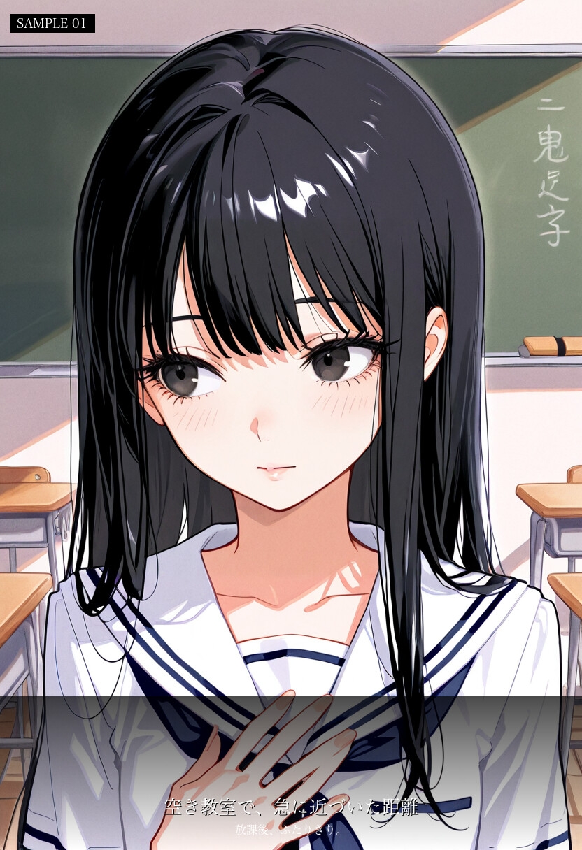 放課後、ふたりきり。