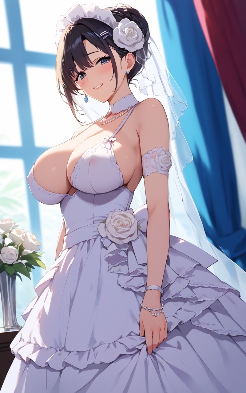 White Sin2 ～堕ちゆく花嫁～ 【AIヌードイラスト写真集】