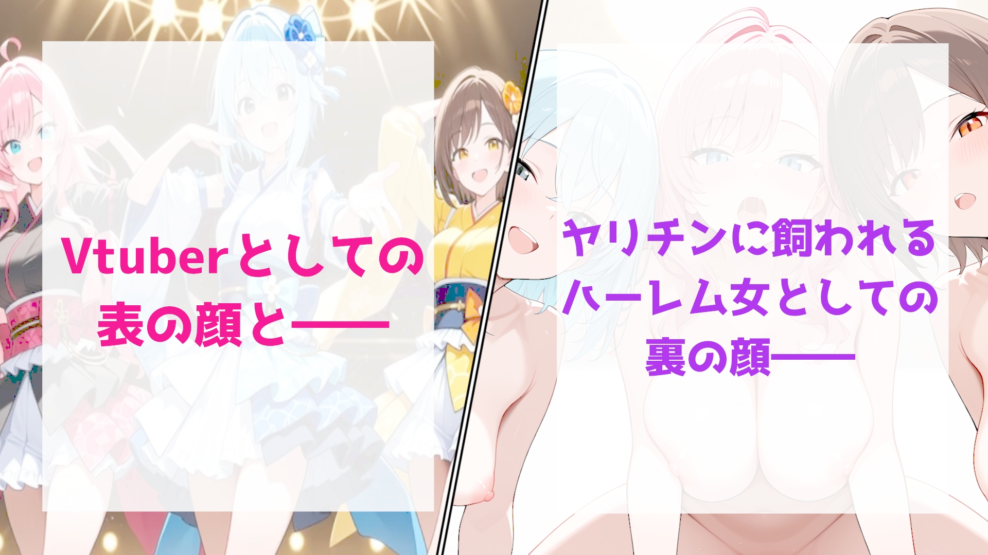 Vtuber事務所にハーレムを築いたヤリチンの話