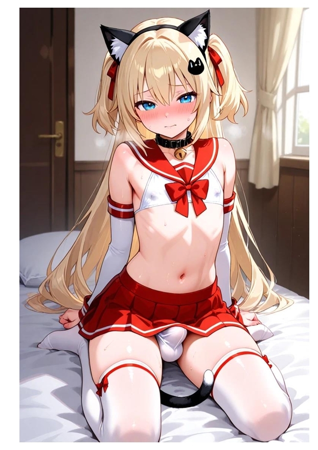 男の娘・女装子AIイラスト集