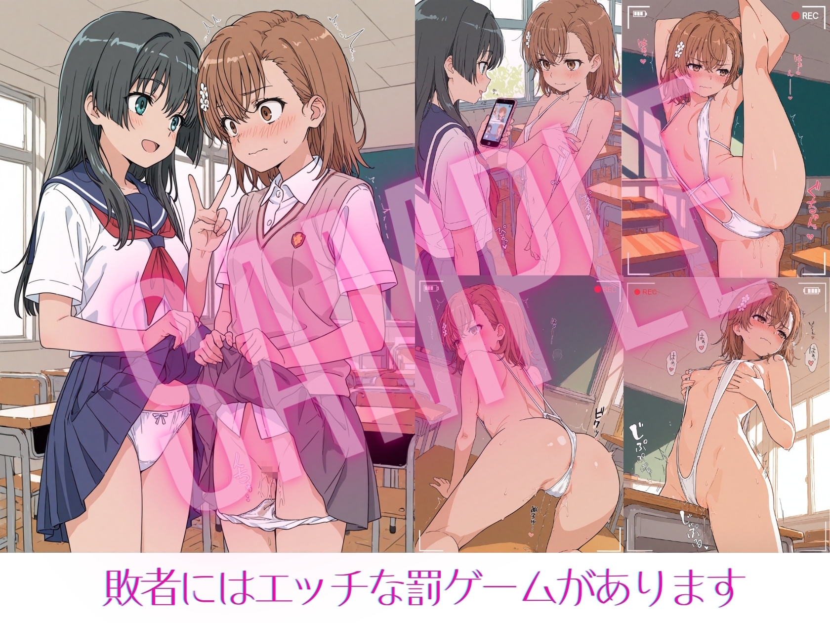 とある少女のレズバトル