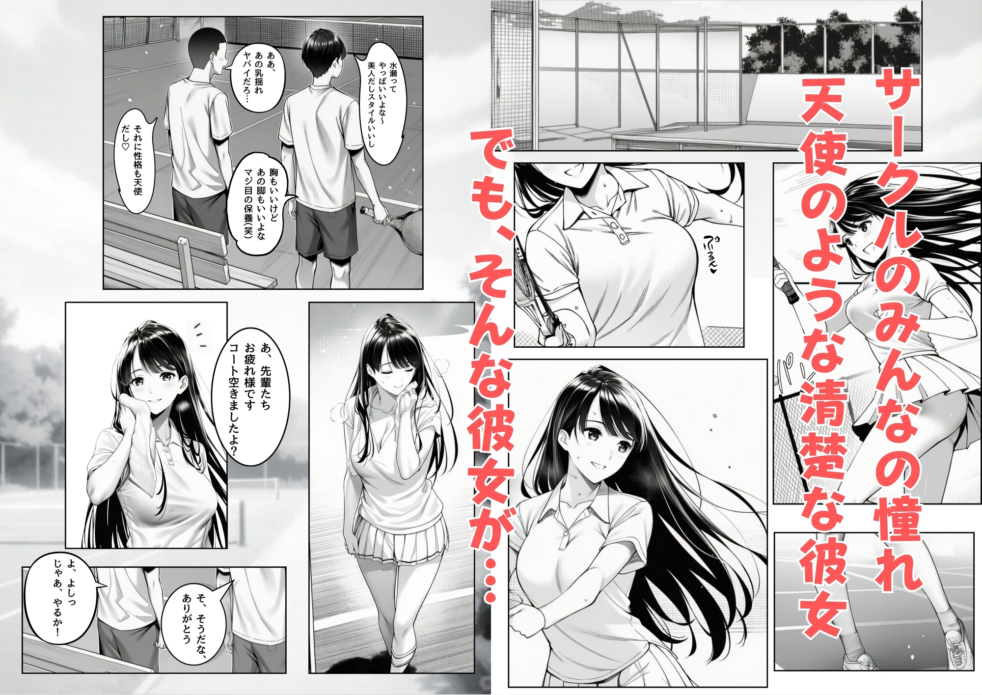 サークルの天使 先輩専用セフレに堕ちました