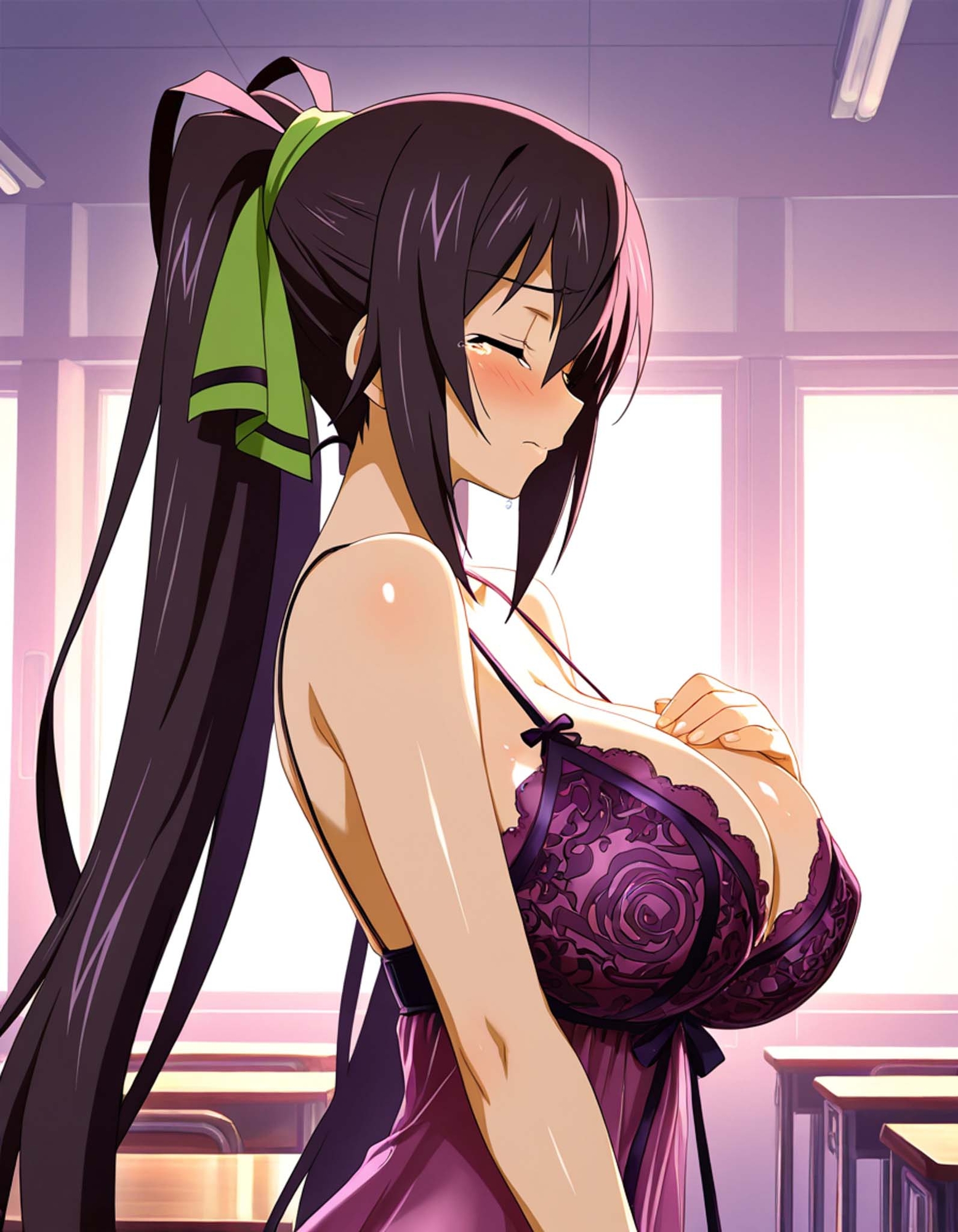 絶対孕ませメス堕ちヒロイン~セシ〇ア×箒~