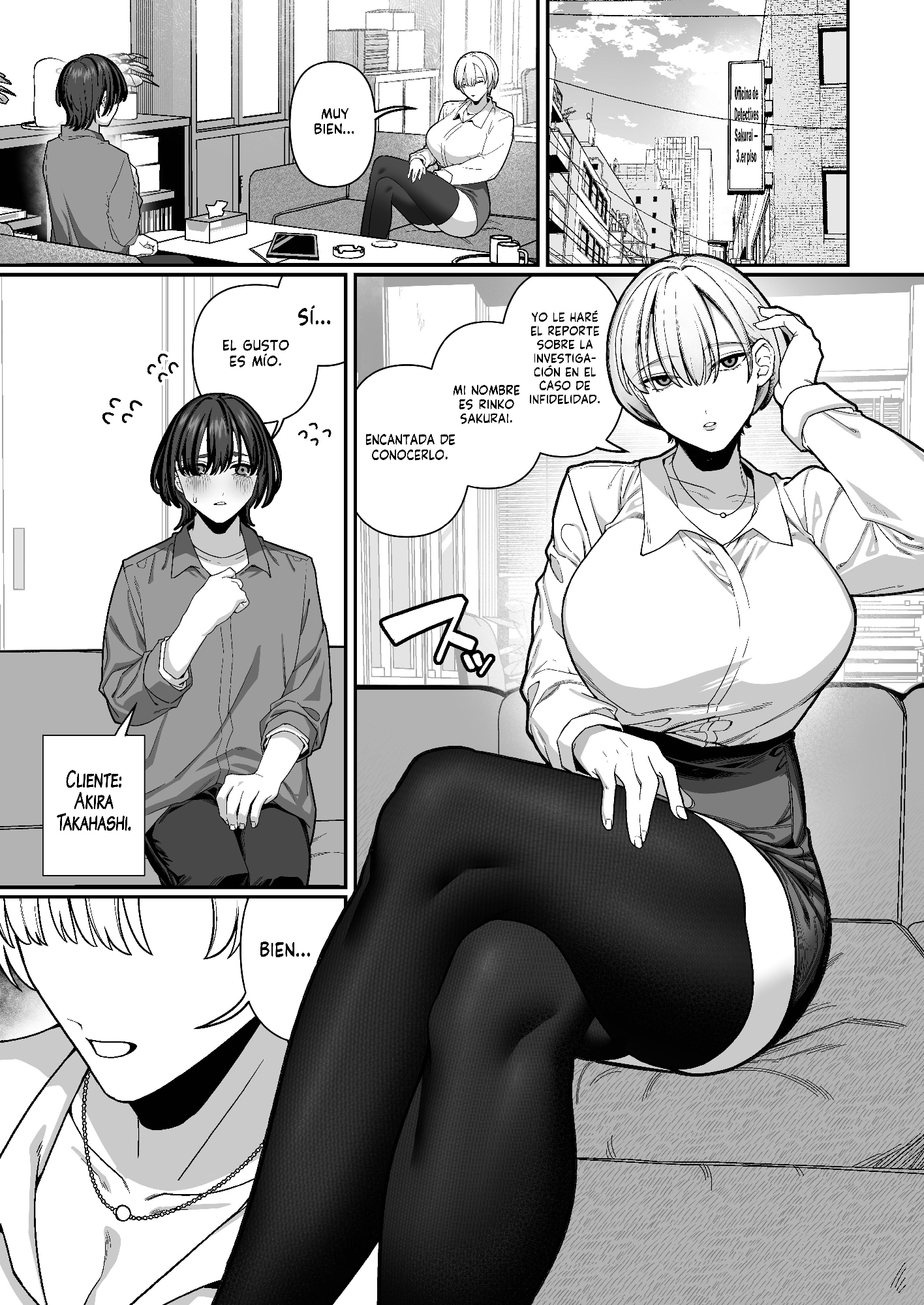 【スペイン語版】妻の正体に至るマデ〜過去回想妻とのイチャマゾH編〜 – Preview 2