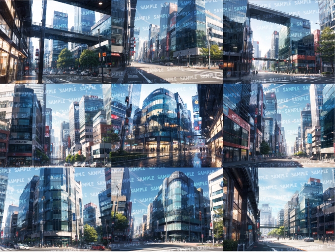 【背景210枚】都会|差分あり