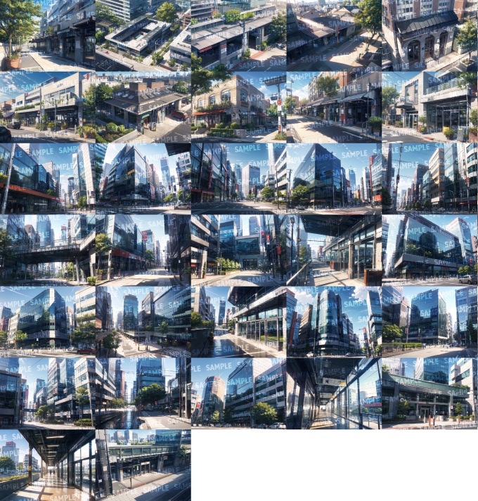 【背景210枚】都会|差分あり