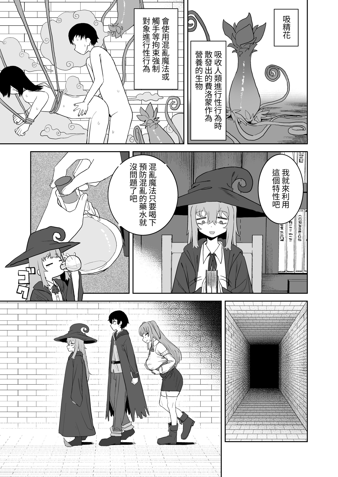 【繁体中文版】サキュバスが混乱している間に