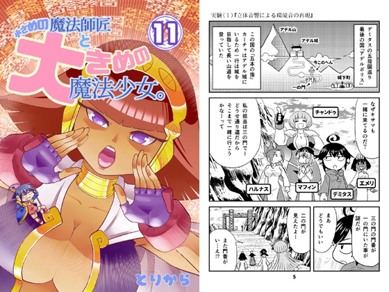 小さめの魔法師匠と大きめの魔法少女。11