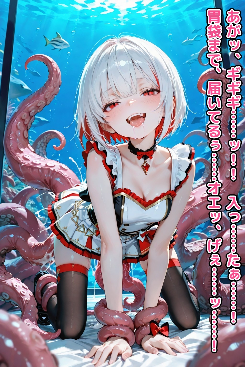 「もう許して…ッ！」吸血鬼アイドル・ポピーの尊厳破壊・限界アクメ実況【CDZ】【DLsite限定衣装:ブレザー/ナース/セーラー】