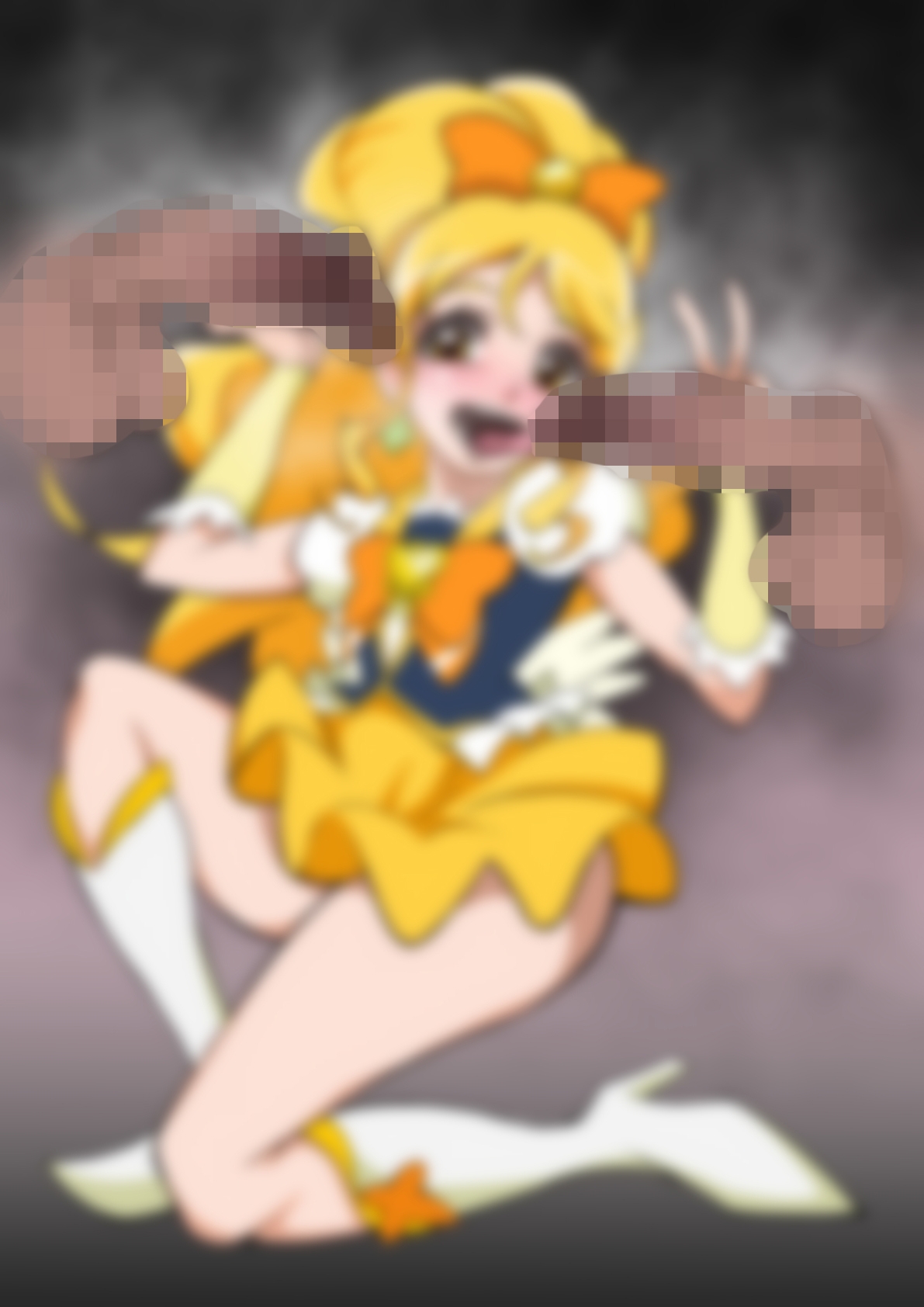 「ハピネスチャージプリ〇ュア！」〇ュアハニー