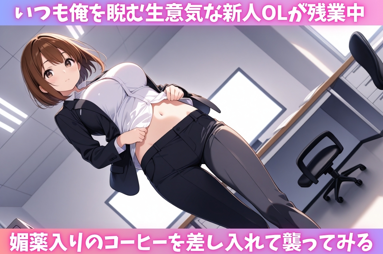 嫌いな上司の策略でハメられた新人OL