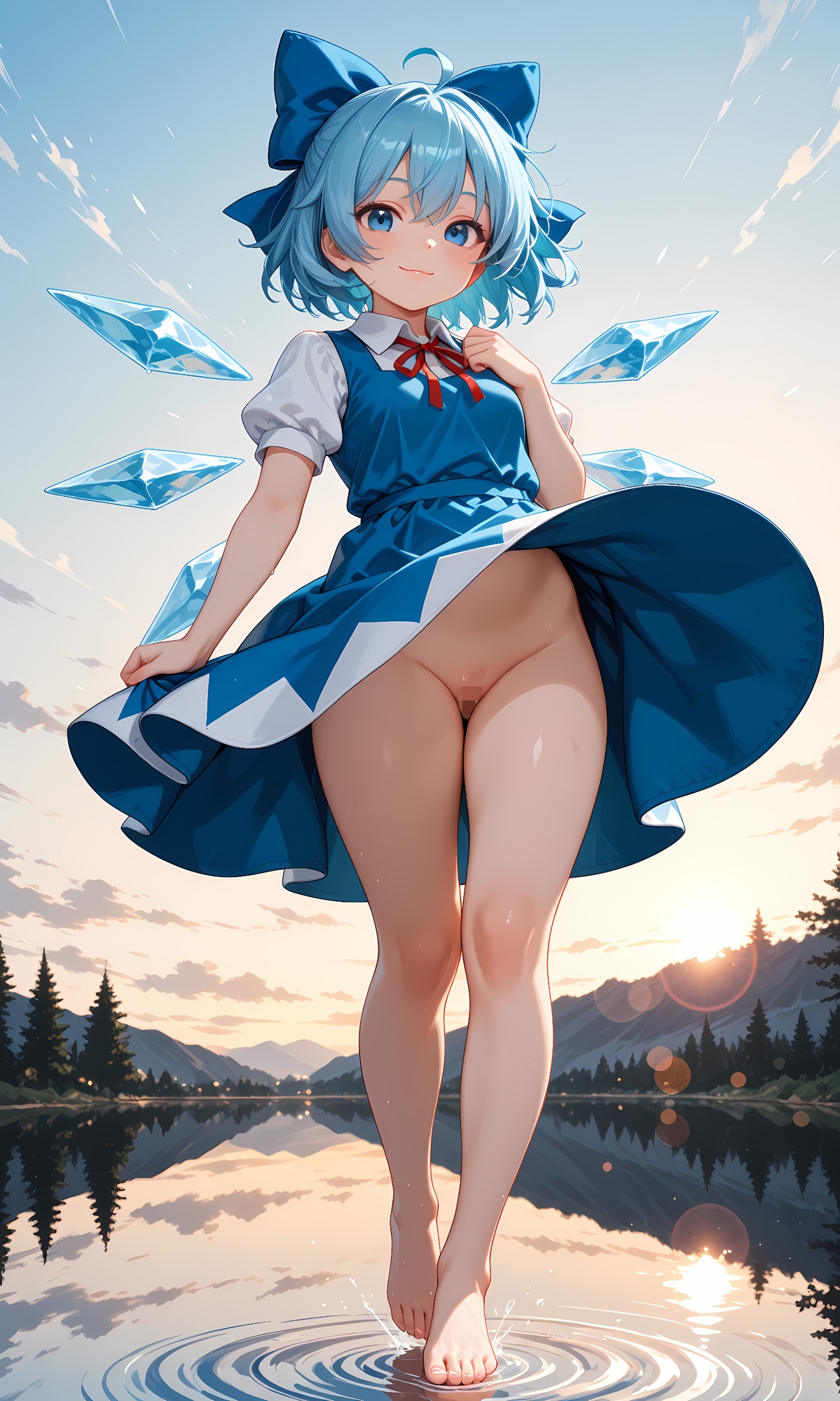 きのこ魔理沙の記録・vsチルノ