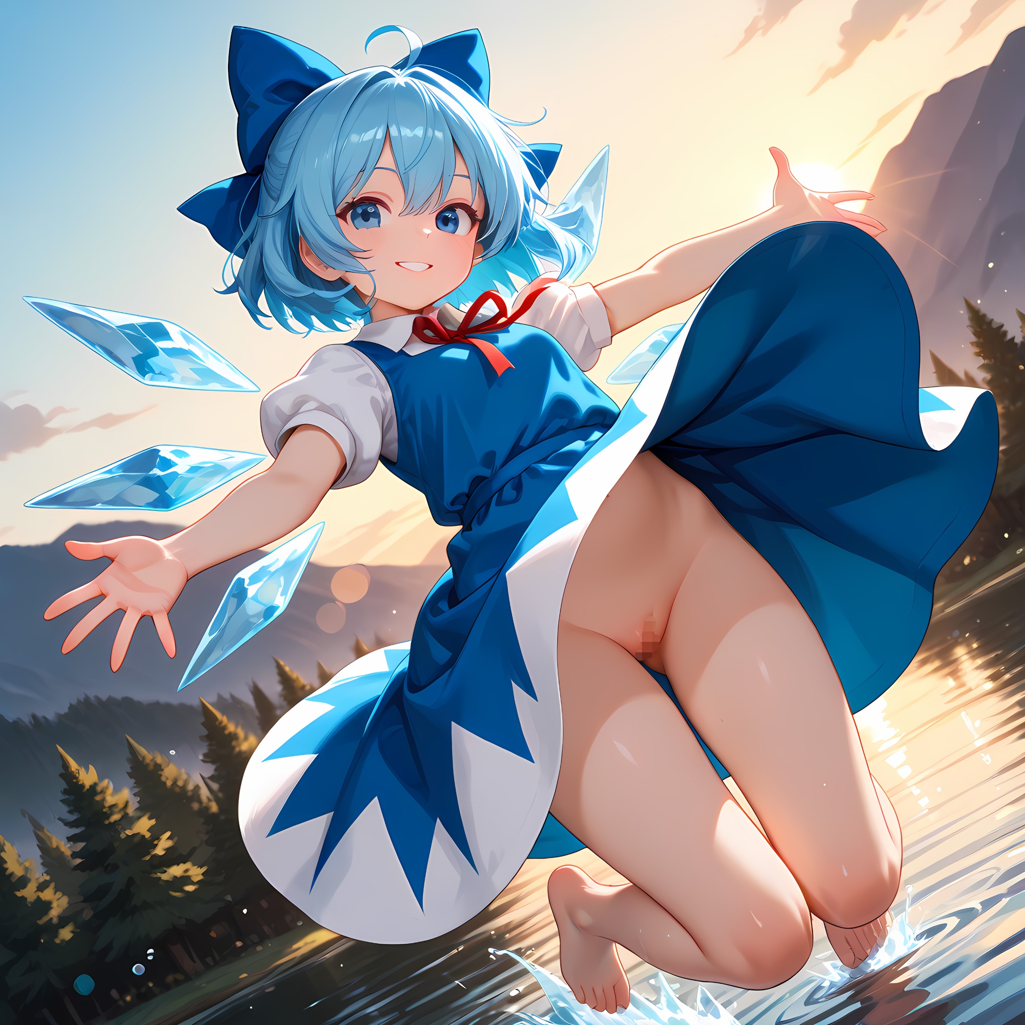 きのこ魔理沙の記録・vsチルノ