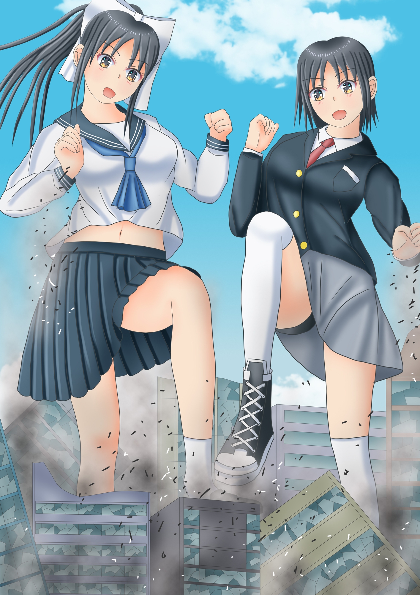 巨大姉妹ランペイジ！