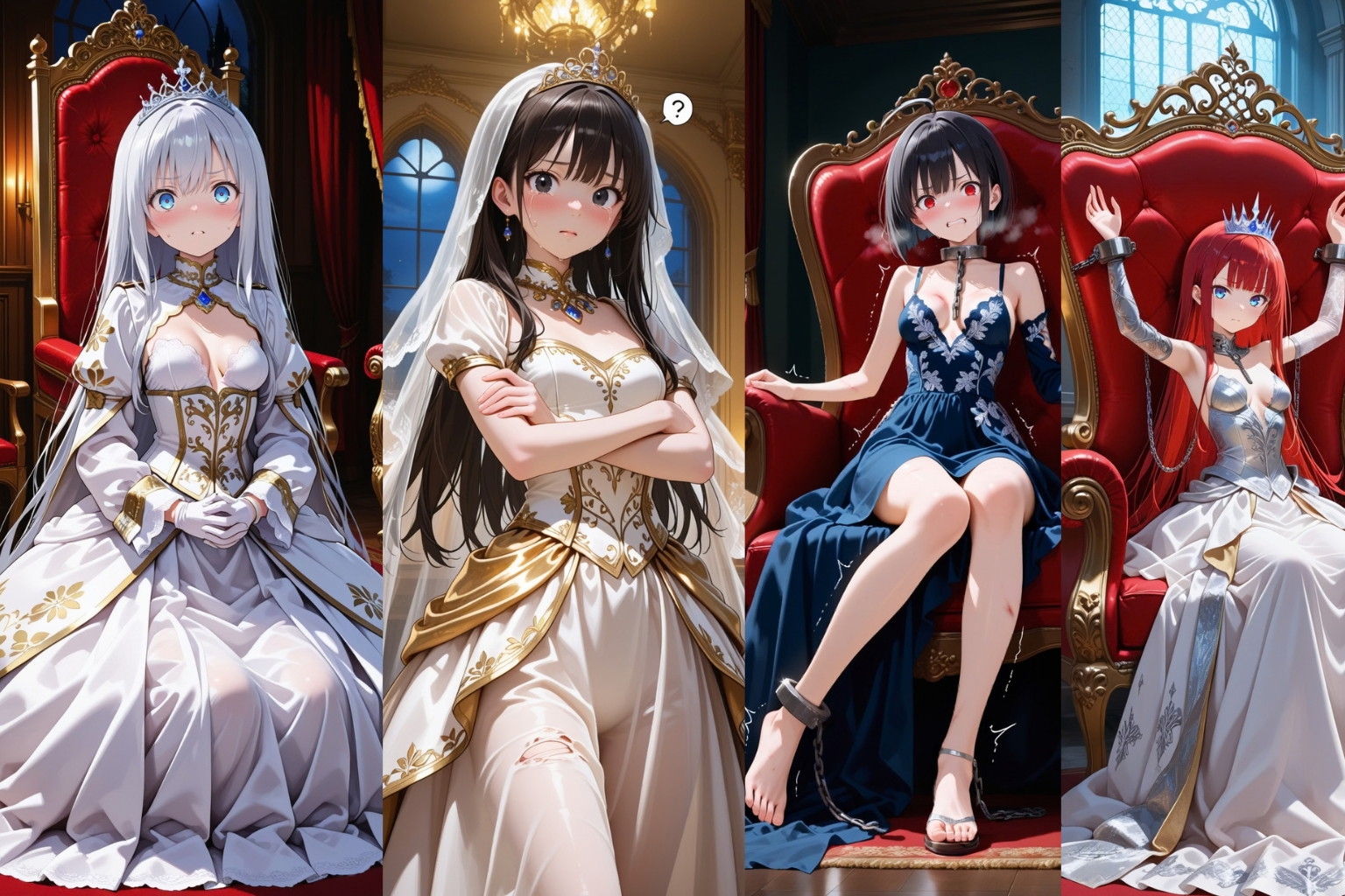 敗国の王女たちの性指導～政略結婚先で堕ちていく完全服従記録～ 屈辱の玩具化と孕ませ日誌