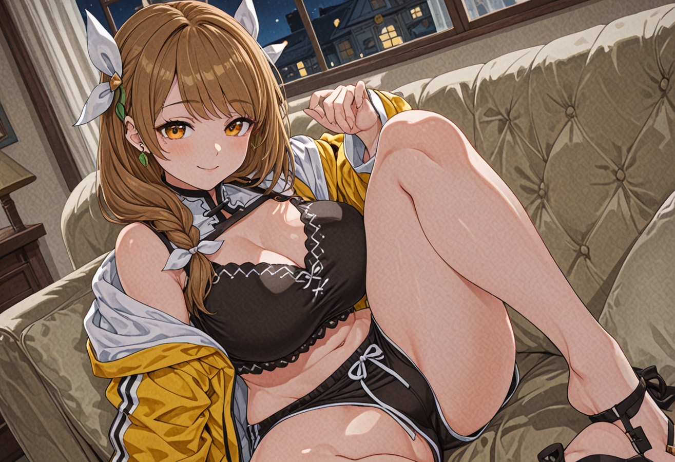 ゴル〇マリーの睡眠えっち