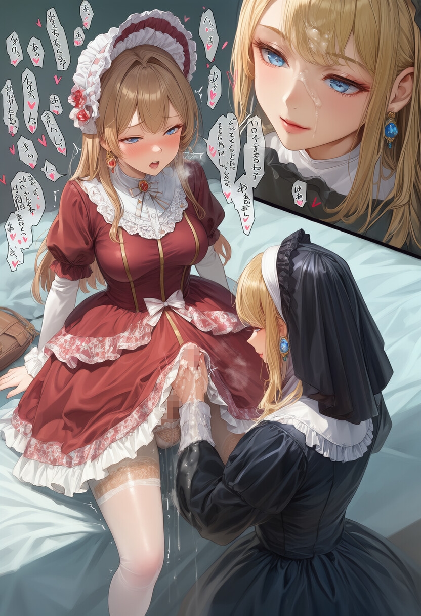 ゴシック〇リィタ様にぶっかけ射精 ver.F