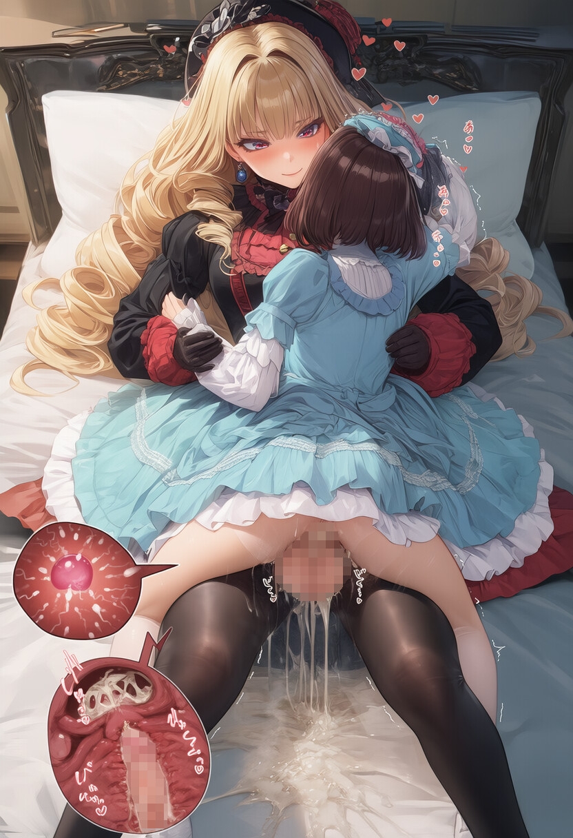 ゴシック〇リィタ様にぶっかけ射精 ver.F