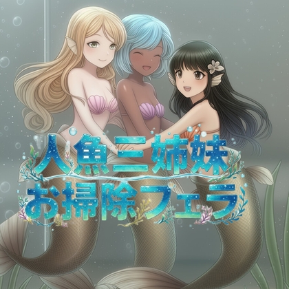 ドクターフィッシュ人魚三姉妹のチンカスお掃除フェラ