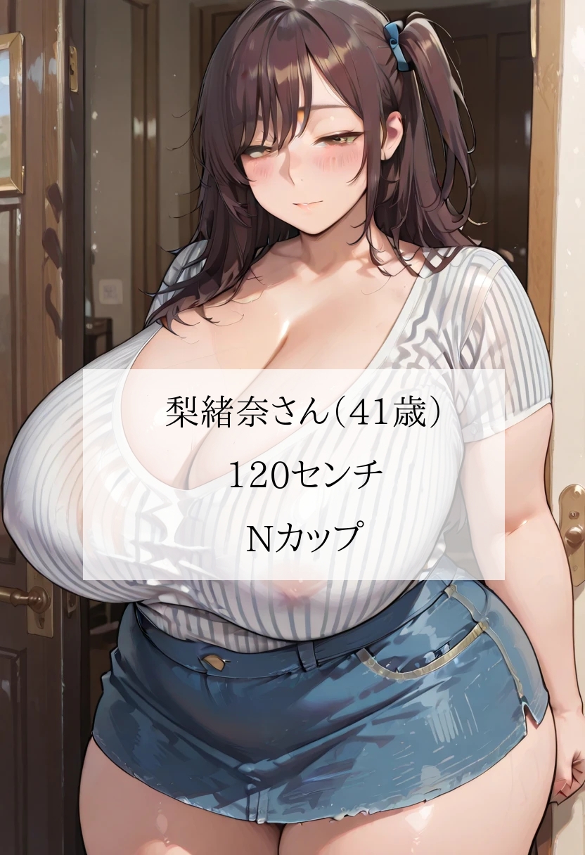 豊満むっちり人妻団地「欲求不満のぽっちゃり熟女に回覧チンポのお届けです」～町内会の肉バイブ当番になったボク<セリフ付CG集>