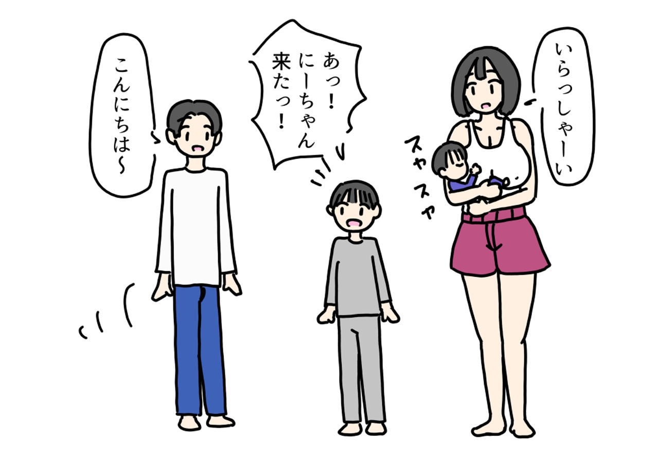 隣に住む育児ママにこっそり挿入して童貞卒業した話