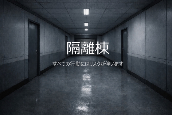 【短編探索ホラー】隔離棟