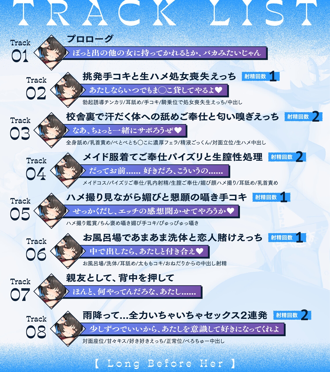 【悪友×誘惑】あたしが先に好きだったのに～あなたを振り向かせたい悪友JK幼馴染の告白阻止えっち～