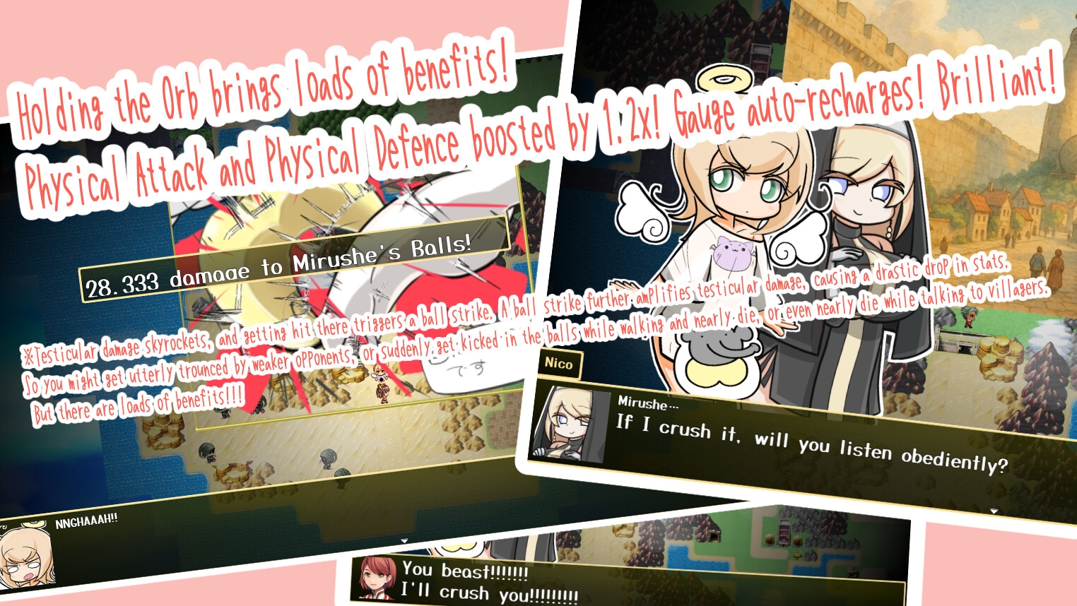 Why Is the Angel With Balls So Weak!?