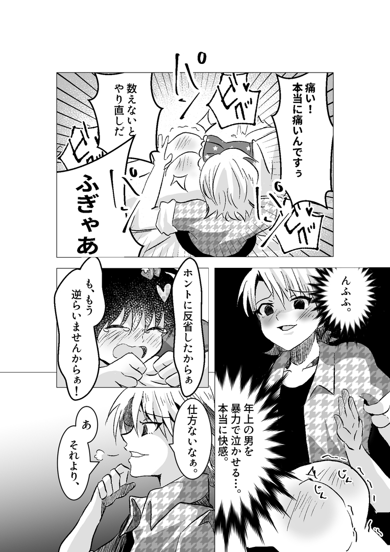 ドS女性専用高級風俗店～妹系男子指名 ふたなりS女優奈の場合～