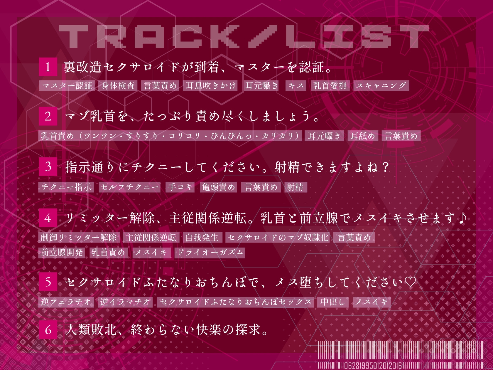 【乳首特化】裏改造セクサロイドのマゾ奴○になる〜乳首責め特化型アンドロイドに屈服してメス堕ち絶頂〜