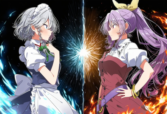 なんでもあり対抗戦2 中将戦 十六夜咲夜 vs 綿月依姫