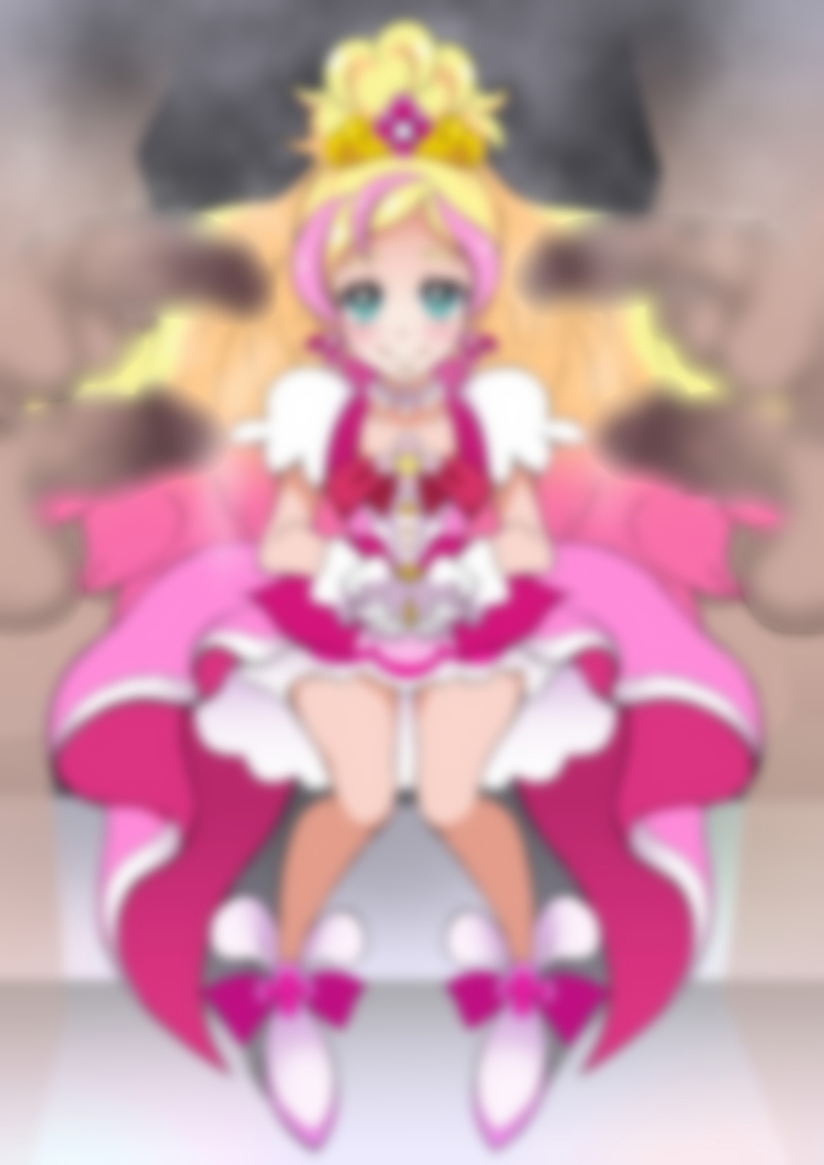 「Go!プリンセスプリ〇ュア」〇ュアフローラ