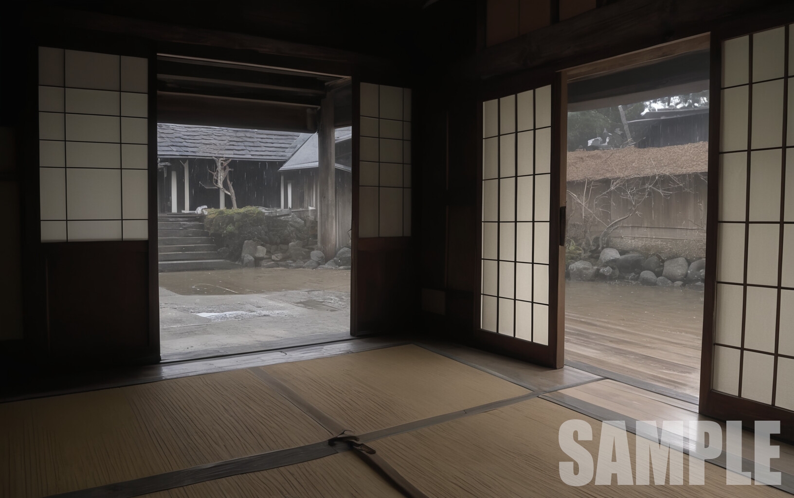 Japanese Tatami Room Environment Pack 100 Background Textures