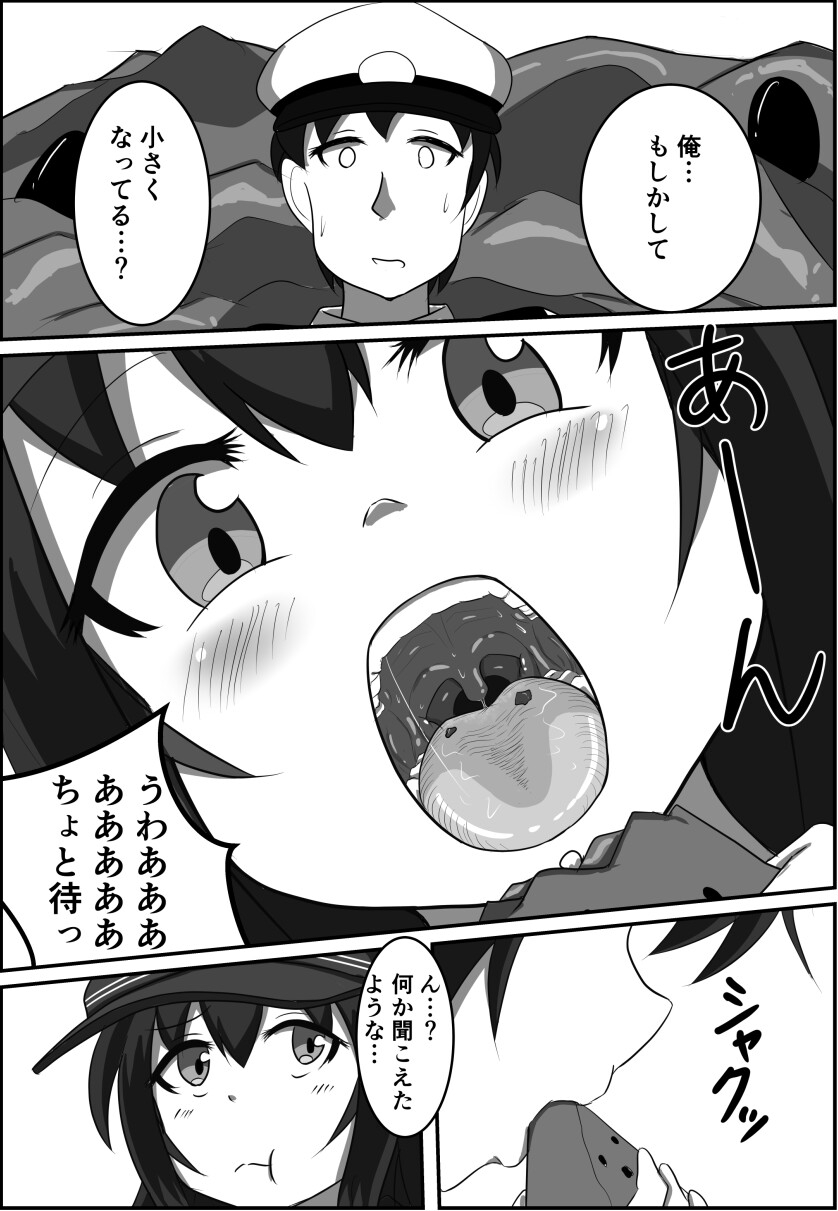 暁とスイカと司令官のゆくえ