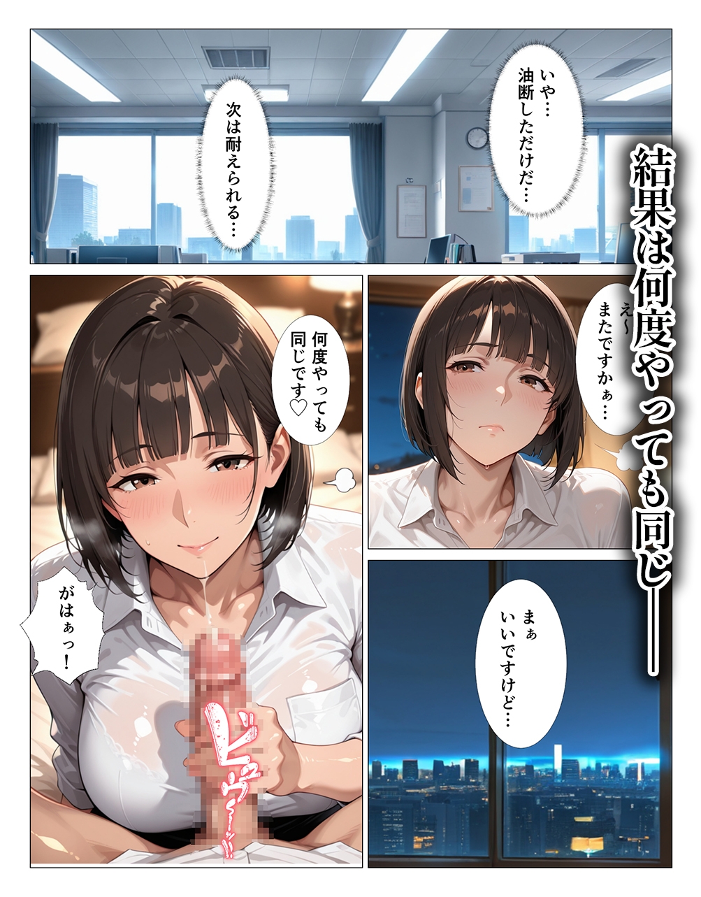 童顔爆乳のタカビーパイセンの手コキ我慢できたらご褒美セックスさせてあげる