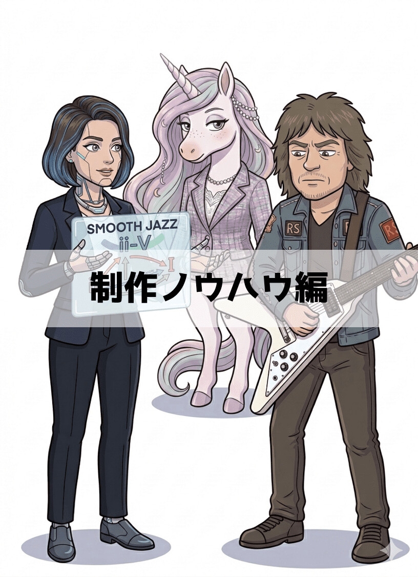 ロックギターおじさんの『AIと制作するスムーズジャズ講座』(全99頁)/『サバンナ』(12曲)ジャイアント・シュナイダー【ジャズギター/フュージョン】