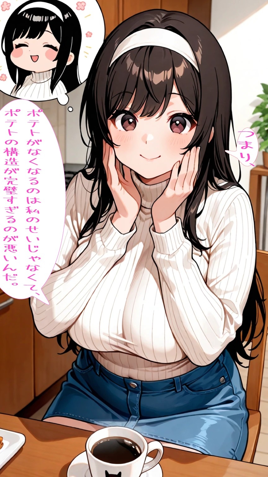 歩奈美ちゃん家でいっしょに勉強しない?3キッチン編