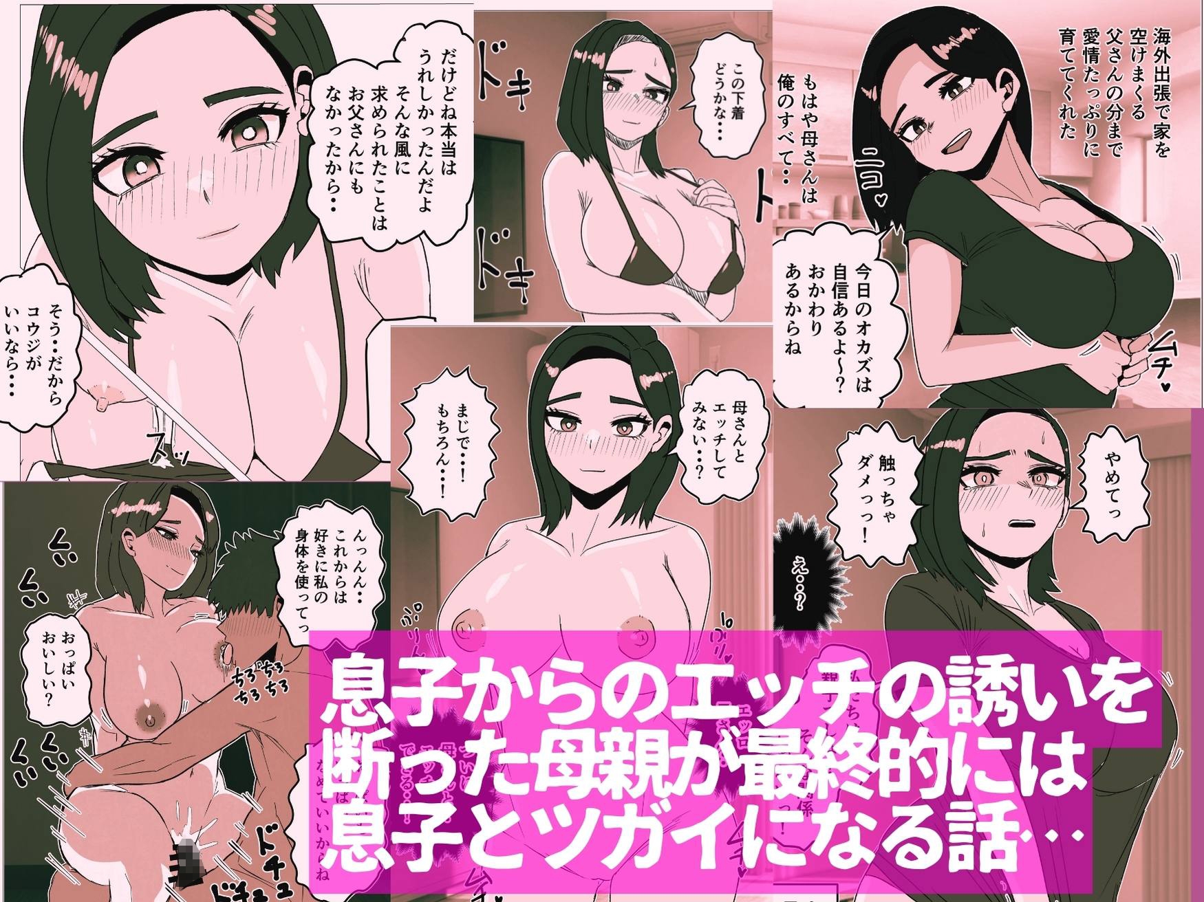 息子からのエッチの誘いを断って悩む母親の話