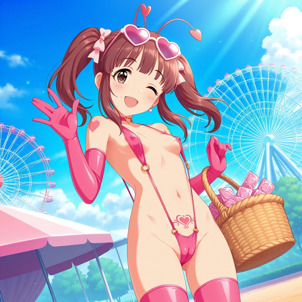 常識改変された世界で職業体験をするアイドル 緒方智〇里編