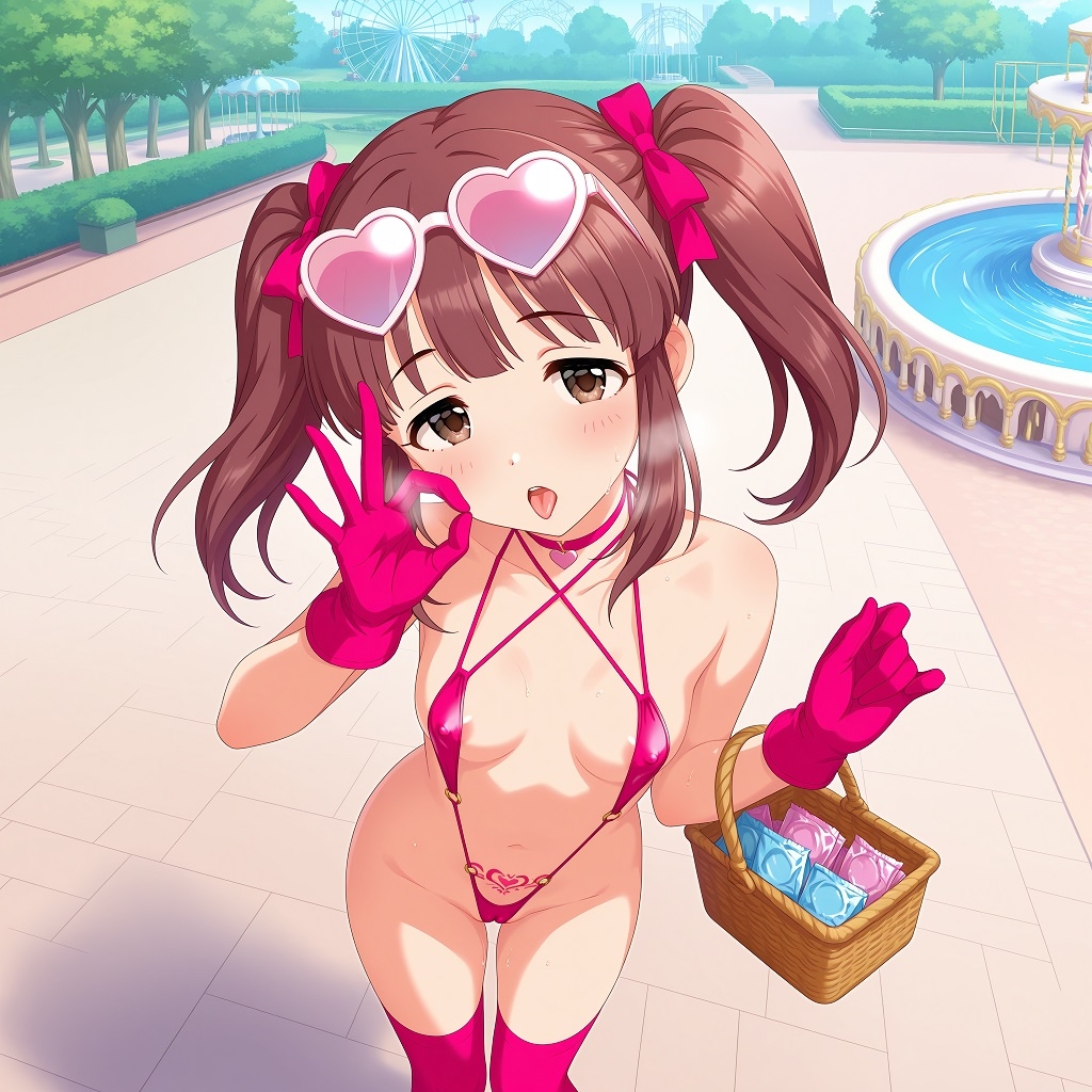 常識改変された世界で職業体験をするアイドル 緒方智〇里編