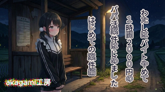 わたしはバイトやめて 1時間2000円の パパ活案件はじめました はじめての案件編