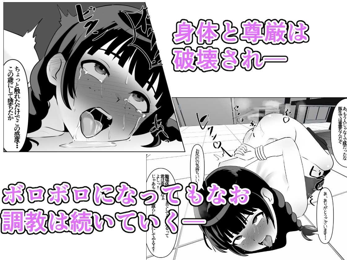 蹂躙職場体験～アナルマゾ豚に堕ちた幼馴染～前編