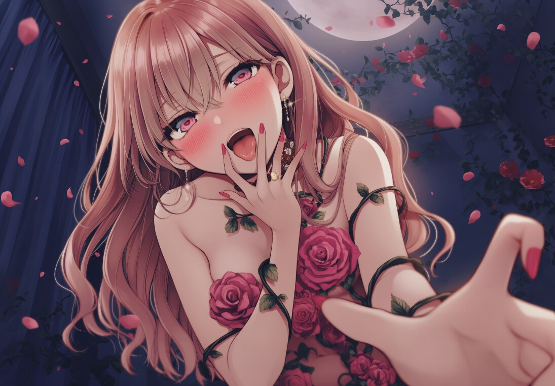 【中文音声】《都市怪谈·藤缚高潮》 甜美少女x致命花妖x榨精至枯死x藤缚凌○x生体养分 男性向中文